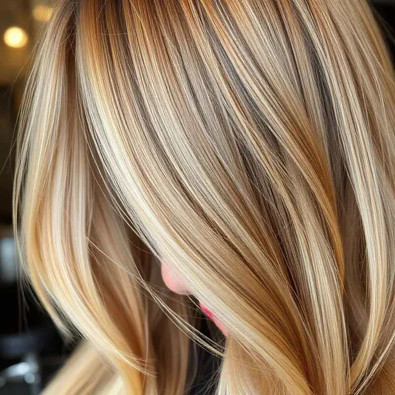 Custom balayage hair coloring by Michelle Doyle in Rochester NY
